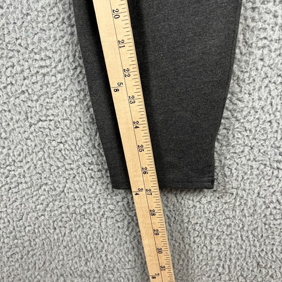 Ponte Ankle Split Hem Pants by Spanx - Women's Shapewear Leggings - Size XL Grey - Picture 11 of 11